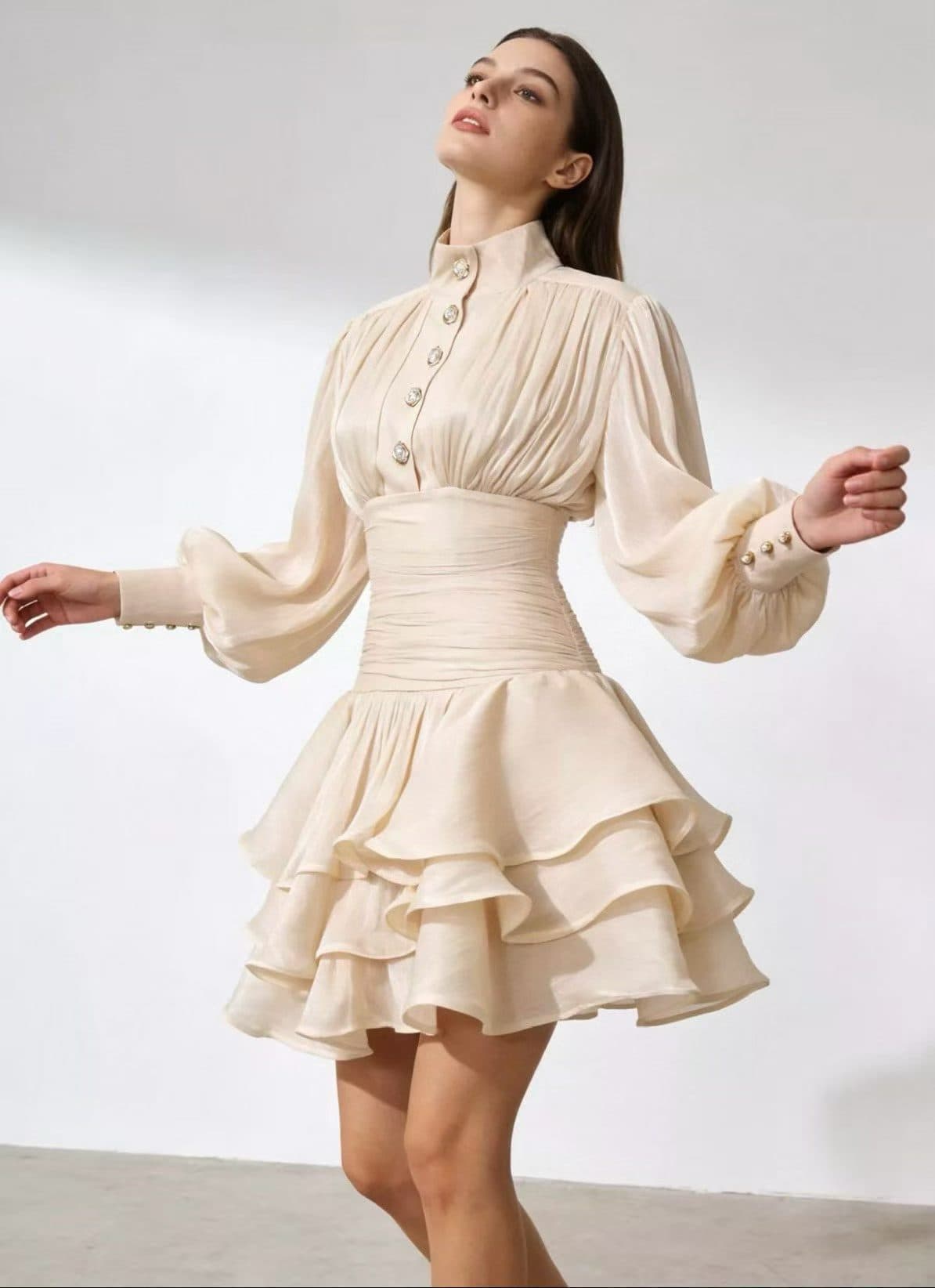 Seraphina Ruffle Mini Dress