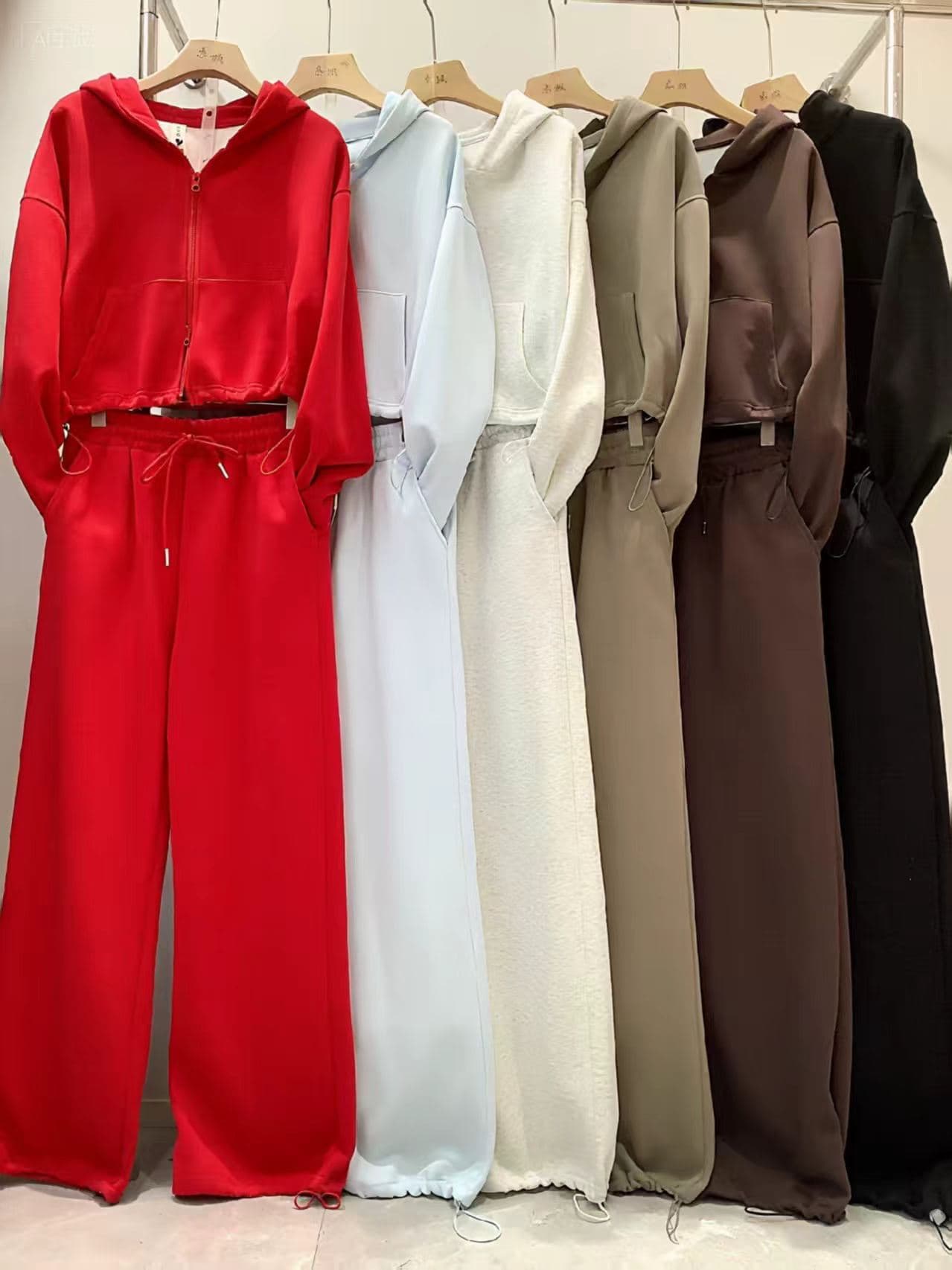 Ribquinn Urban Luxe Zip-Up Lounge 2pcs
