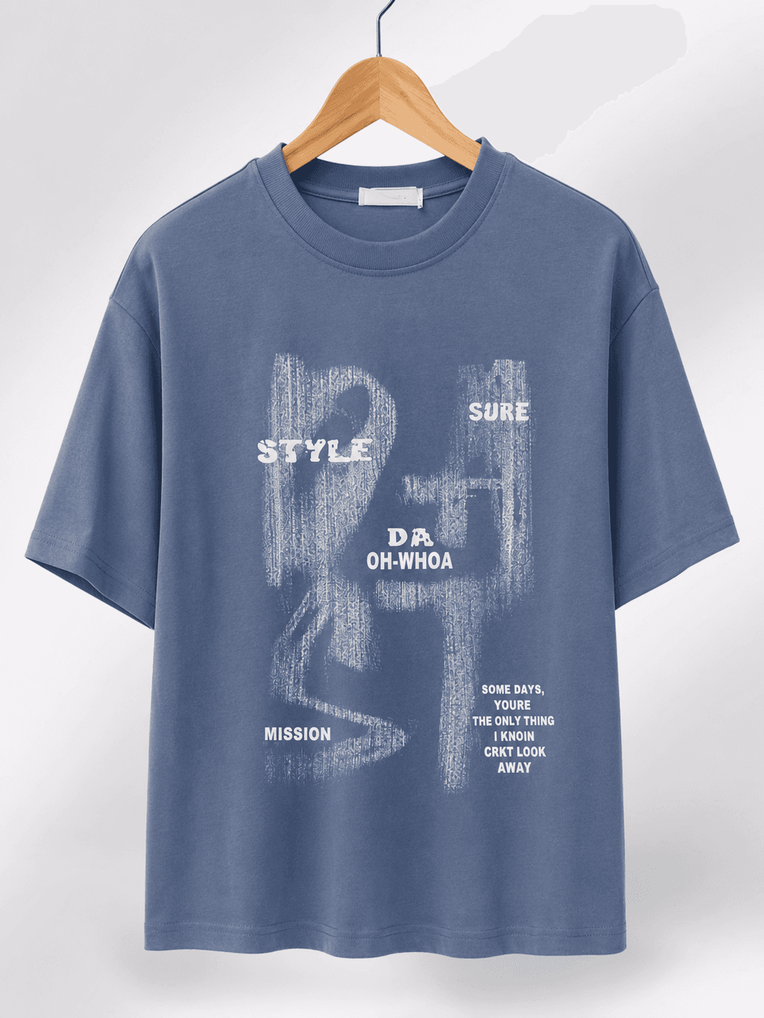 Ribquinn Urban Graphic Oversized T-Shirt
