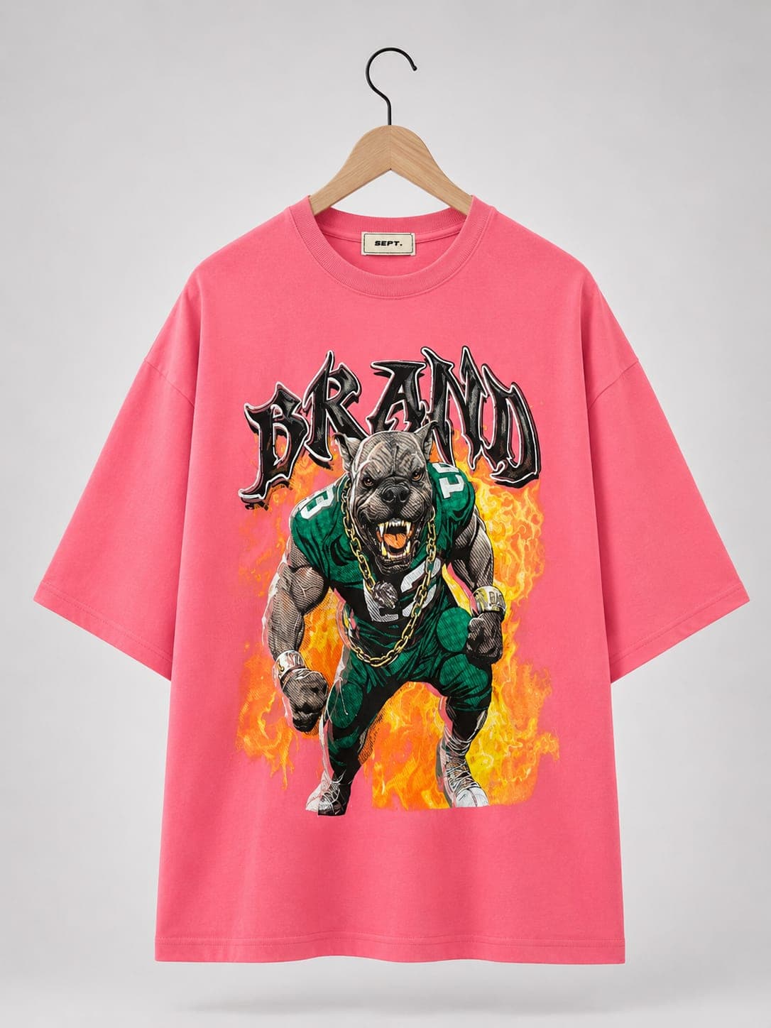 Brand Oversized T-shirt