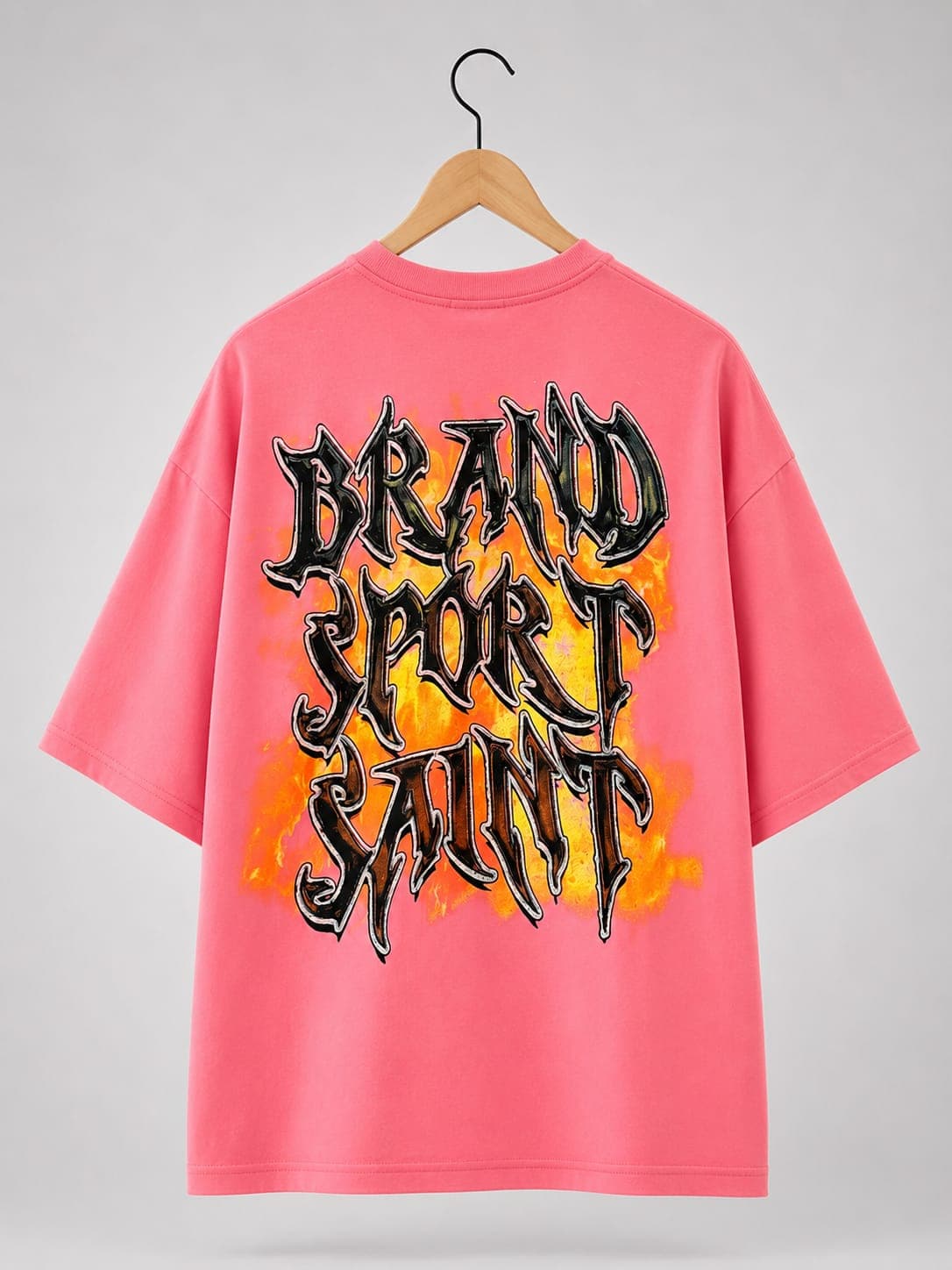 Brand Oversized T-shirt
