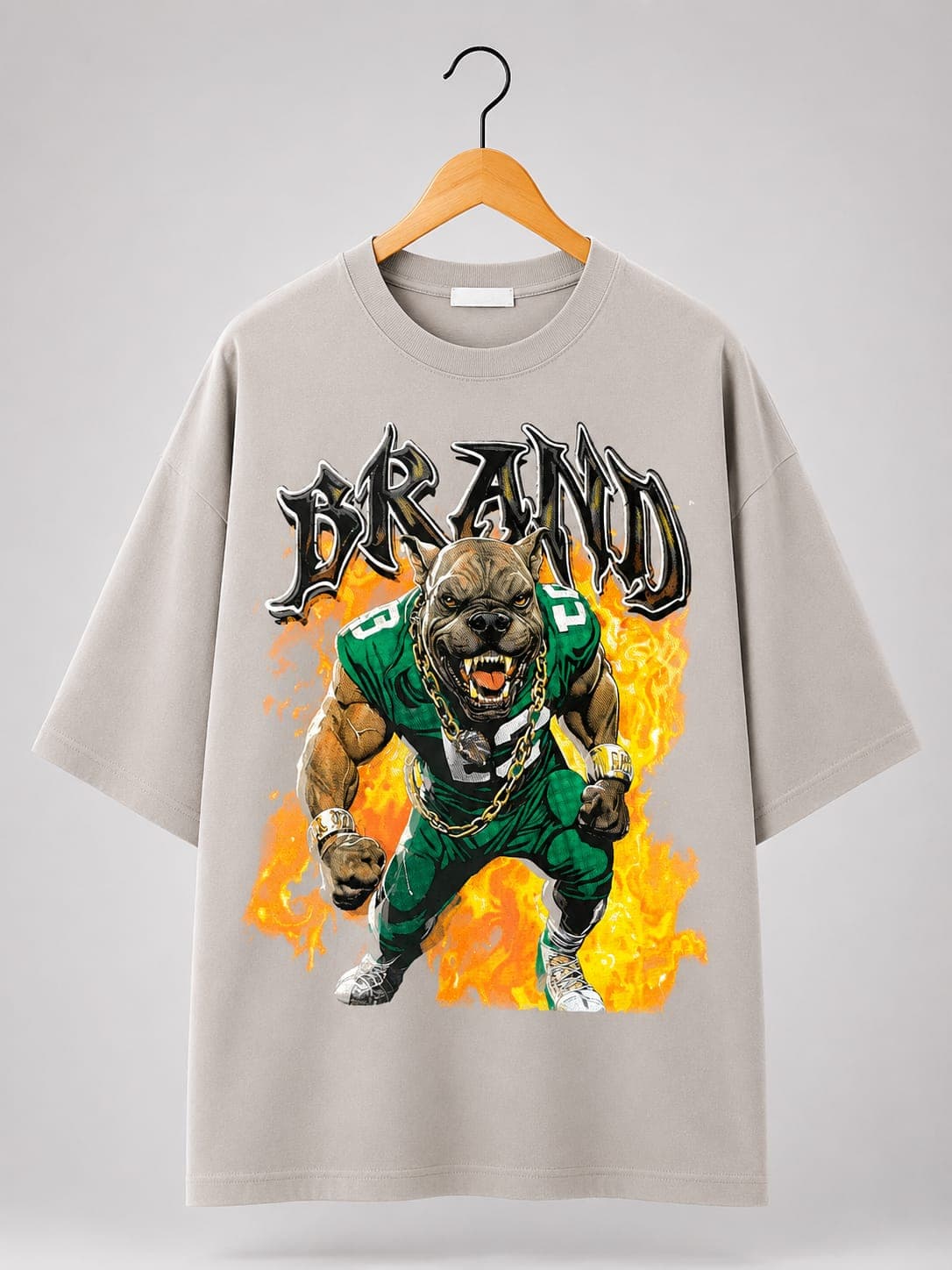 Brand Oversized T-shirt